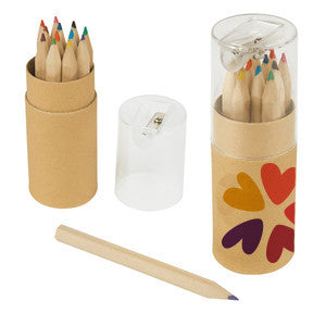 Five4CHEO coloured pencil kit with sharpener